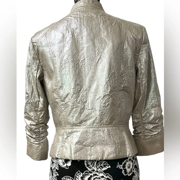 ANTHRACITE by metallic pearl  jacket - Picture 2 of 12